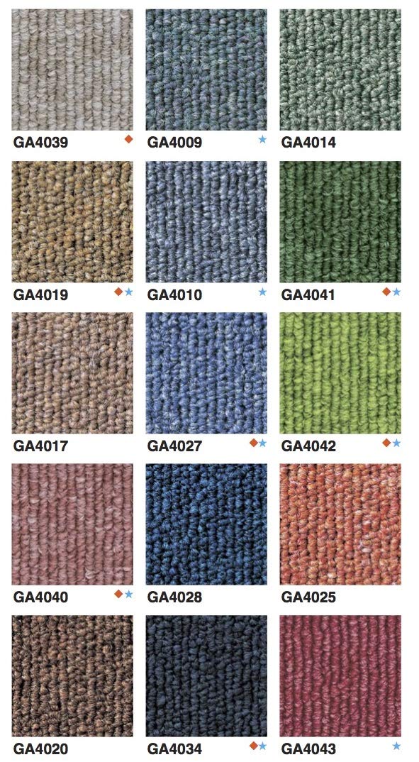 油絵　GA4001 Amazon.co.jp: 東リ タイルカーペット GA-400シリーズ GA4001